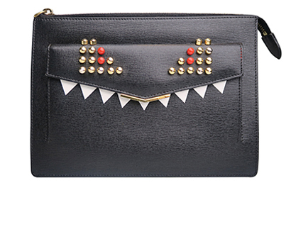 Monster crossbody bag, front view
